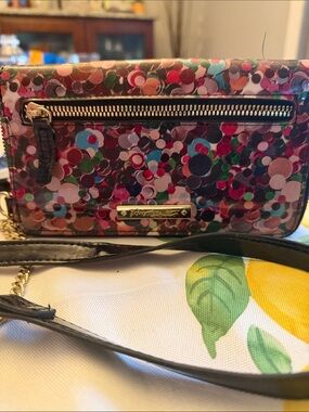 Betsey Johnson ~XOMADDY Multicolor Confetti Crossbody Bag